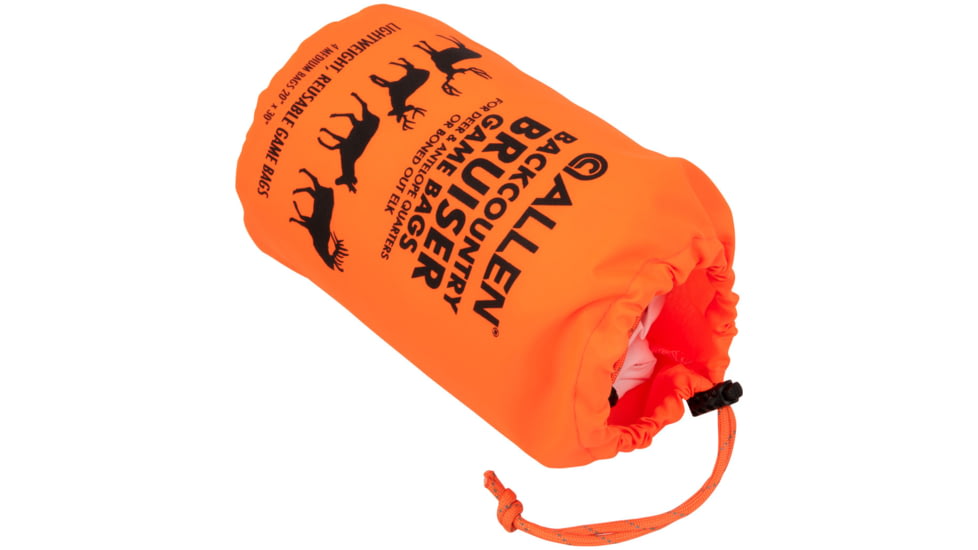 Allen Backcountry Bruiser Deer Game Bag Set, Orange, Polyester, 4 Bags, 6591