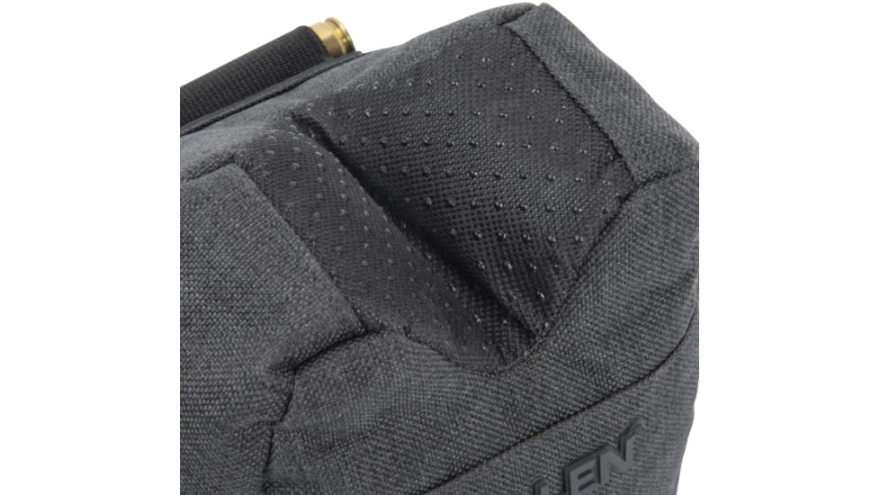 Allen Eliminator Front/Rear Range Bag Combo w/Connected Style Front and Rear, Gray, Polyester, 18415