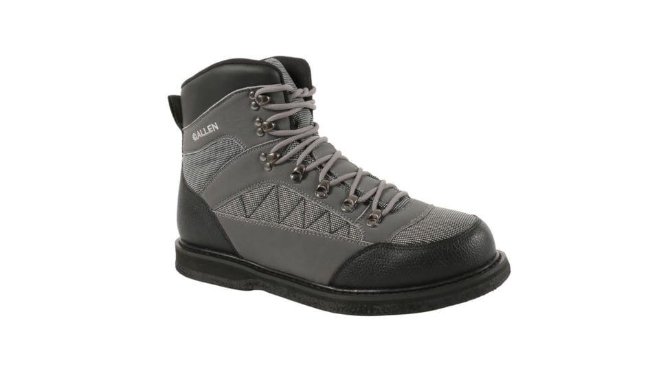 Allen Granite River Wading Boots, Gray, Size 11, 15741