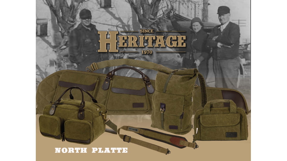 Allen North Platte Heritage Rifle/Shotgun Case, Olive, 52in, 543-52