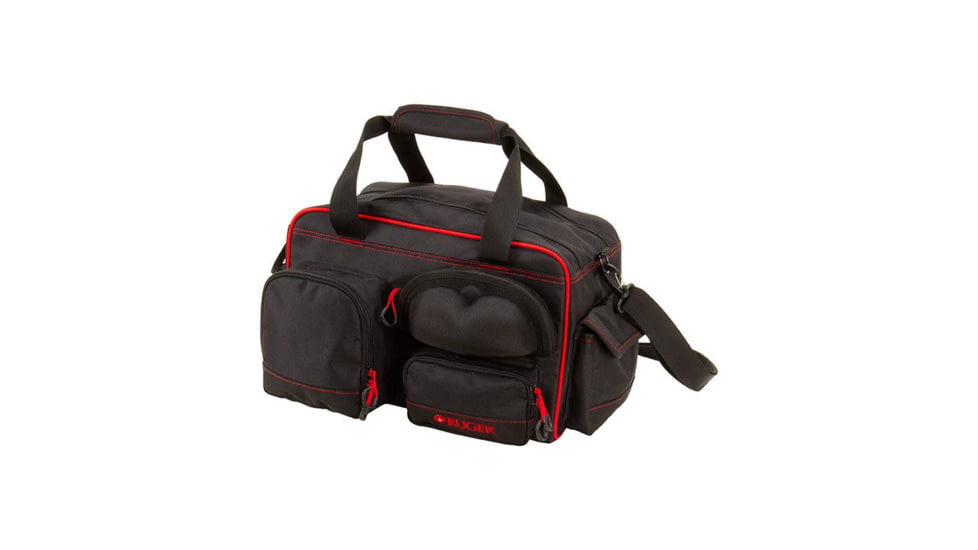 Allen Ruger Peoria Performance Range Bag, Black/Red, 27972