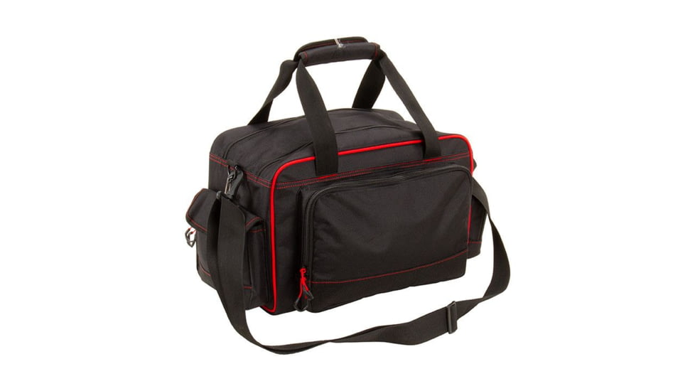 Allen Ruger Peoria Performance Range Bag, Black/Red, 27972
