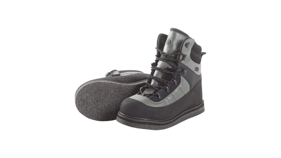 Allen Sweetwater Felt Sole Wading Boots, Gray, Size 10, 15790