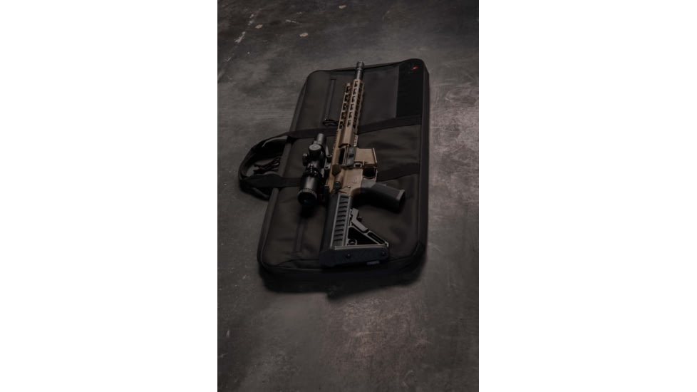 Allen Tac Six Division 32 in Tactical Gun Case, Black, 10823