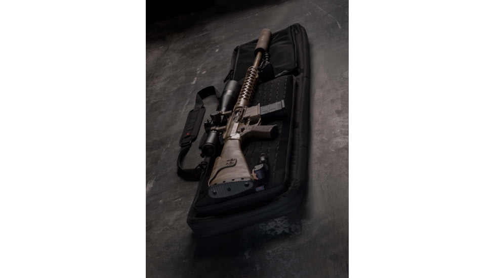 Allen Tac Six Squad 42 in Tactical Gun Case, Black, 10836