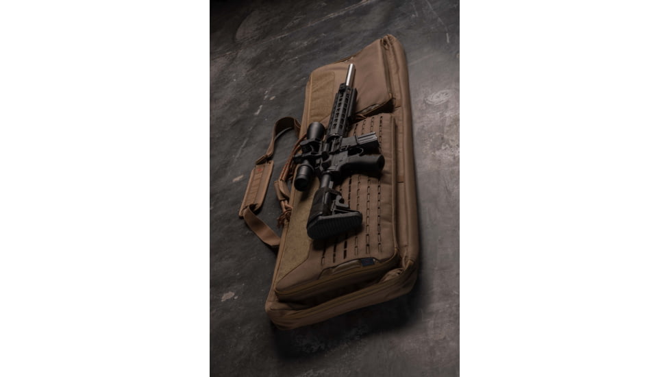 Allen Tac Six Squad 42 in Tactical Gun Case, Coyote, 10837