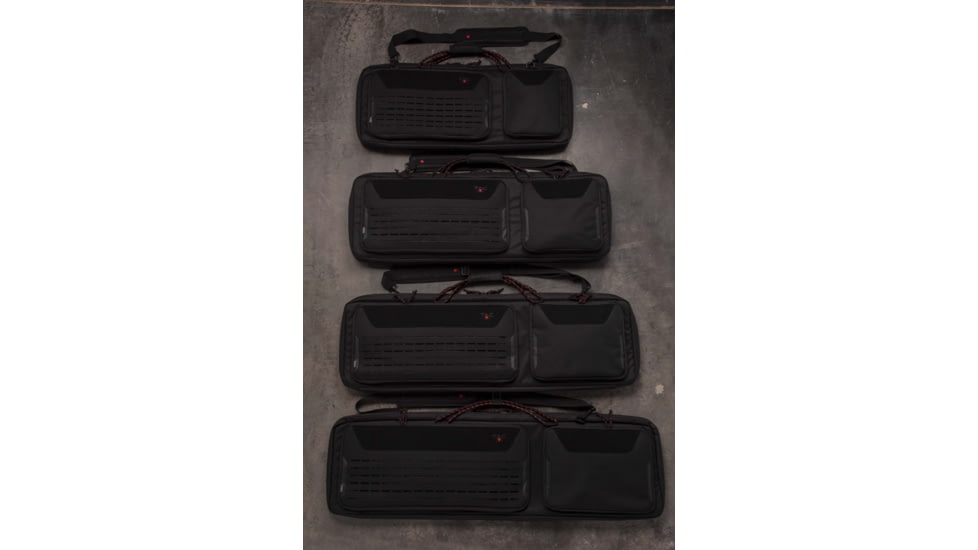 Allen Tac Six Squad 42 in Tactical Gun Case, Black, 10836