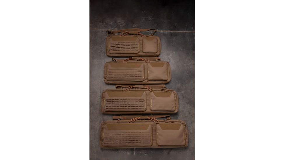 Allen Tac Six Squad 42 in Tactical Gun Case, Coyote, 10837