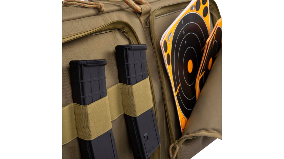 Allen Tac Six Squad 42 in Tactical Gun Case, Coyote, 10837