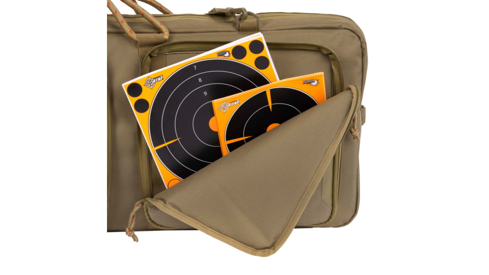 Allen Tac Six Squad 42 in Tactical Gun Case, Coyote, 10837