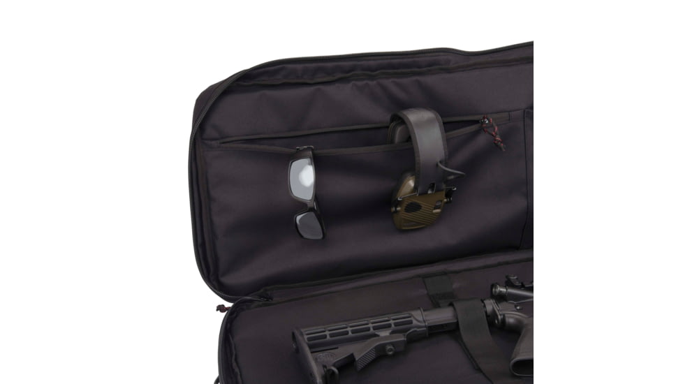 Allen Tac Six Unit 38 in Tactical Gun Case, Black, 10838