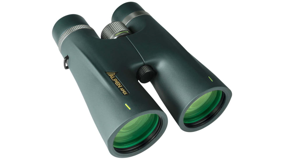 Alpen Alpen Apex 10x50 Binocular, BAK4, Multicoated, Dark Green, Medium Roof, 618