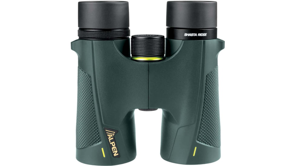 Alpen Alpen Shasta Ridge 10x42 Binocular, BAK4, Multicoated, Dark Green, Small Roof, 394SR