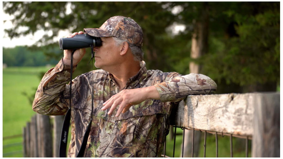 Alpen Alpen Teton 10x42 EDHD Binocular w/Abbe Prism, Multicoated, Dark Green, Medium Roof, 82