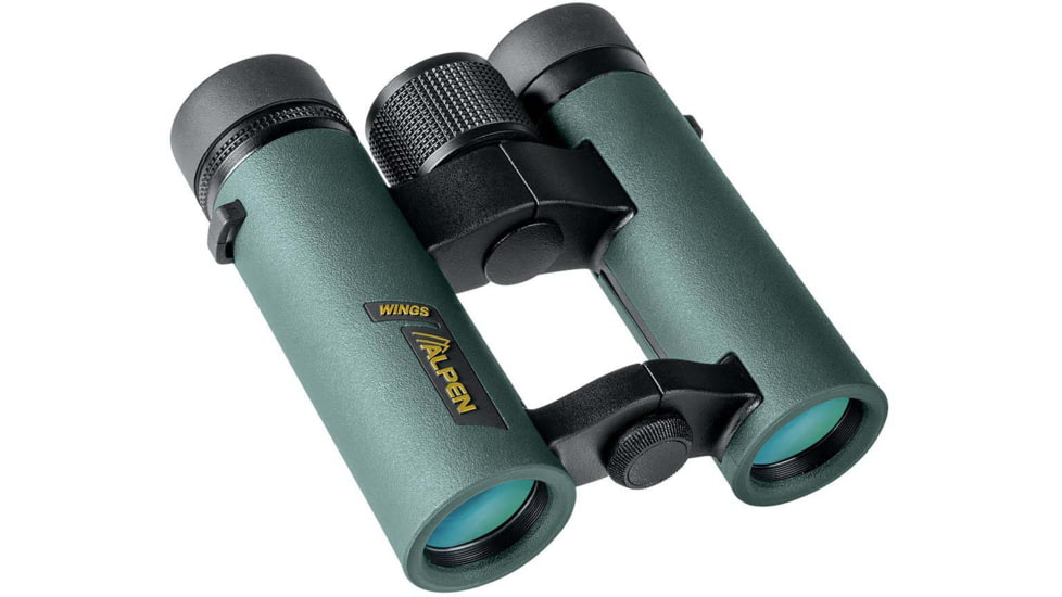 Alpen Alpen Wings 8x26 Binocular, BAK4, Multicoated, Dark Green, Compact Roof, 541