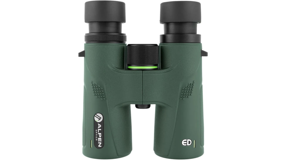 Alpen Chisos ED 8x42mm Roof BK4 Prism Binocular, Green, 1212931