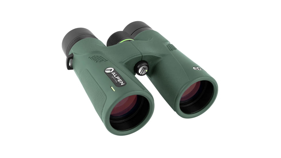 Alpen Chisos ED 8x42mm Roof BK4 Prism Binocular, Green, 1212931