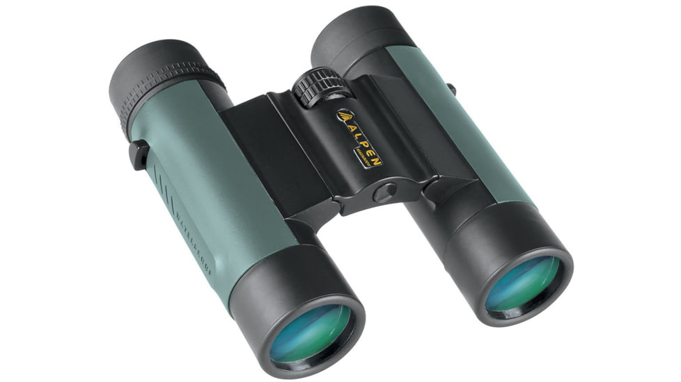 Alpen Magnaview 10x25 Binocular, BK7, Multicoated, Dark Green, Compact Roof, 834