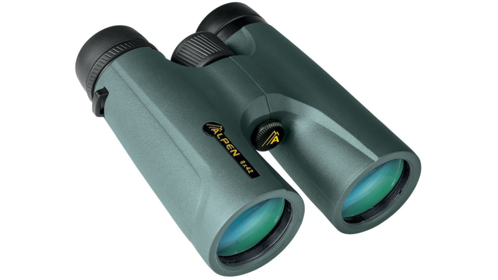 Alpen Magnaview Waterproof 8x42 Binocular, BK7,BAK4, Multicoated, Dark Green, Medium Roof, 260