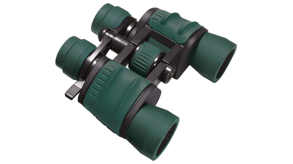 Alpen Pro Zoom 7-21x40 Porro Prism Green Rubber Armored Binoculars 352