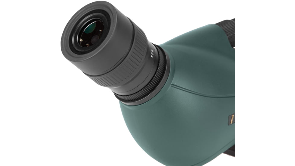 Alpen Wings 20-60x80 Spotting Scope, 20 - 18 mm, Dielectric Prism Coated, Dark Green, Standard, 795