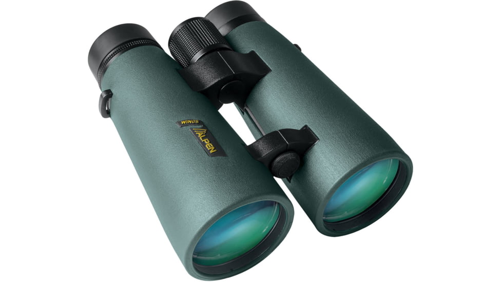 Alpen Wings 8x56 Binocular, BAK4, Multicoated, Dark Green, Large Roof, 544