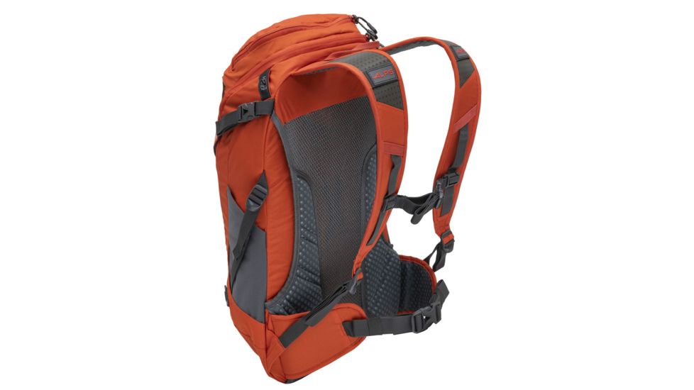 ALPS Mountaineering Baja 20 Backpack, Chili/Gray, 20L, 6052052