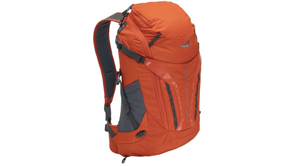 ALPS Mountaineering Baja 20 Backpack, Chili/Gray, 20L, 6052052