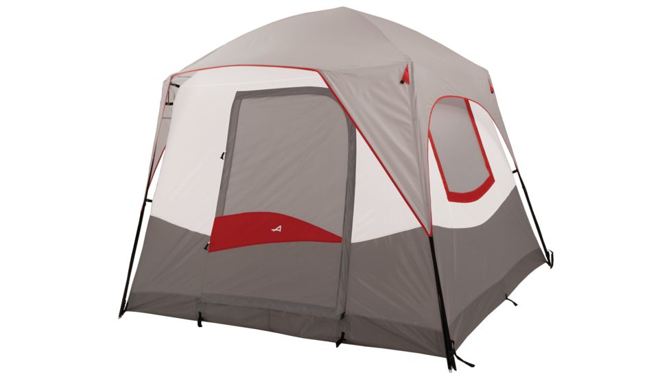 ALPS Mountaineering Camp Creek 6 Tent, Glacier Gray/Molten Lava, 5625042