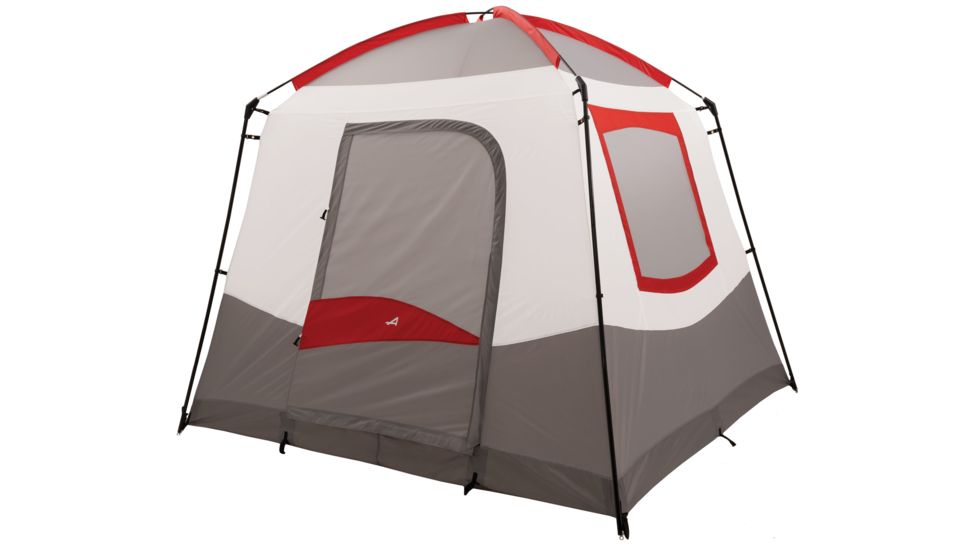 ALPS Mountaineering Camp Creek 6 Tent, Glacier Gray/Molten Lava, 5625042