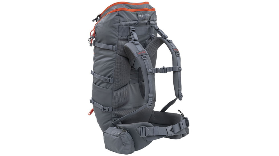 ALPS Mountaineering Canyon 55L Pack, Gray/Chili, 6852049