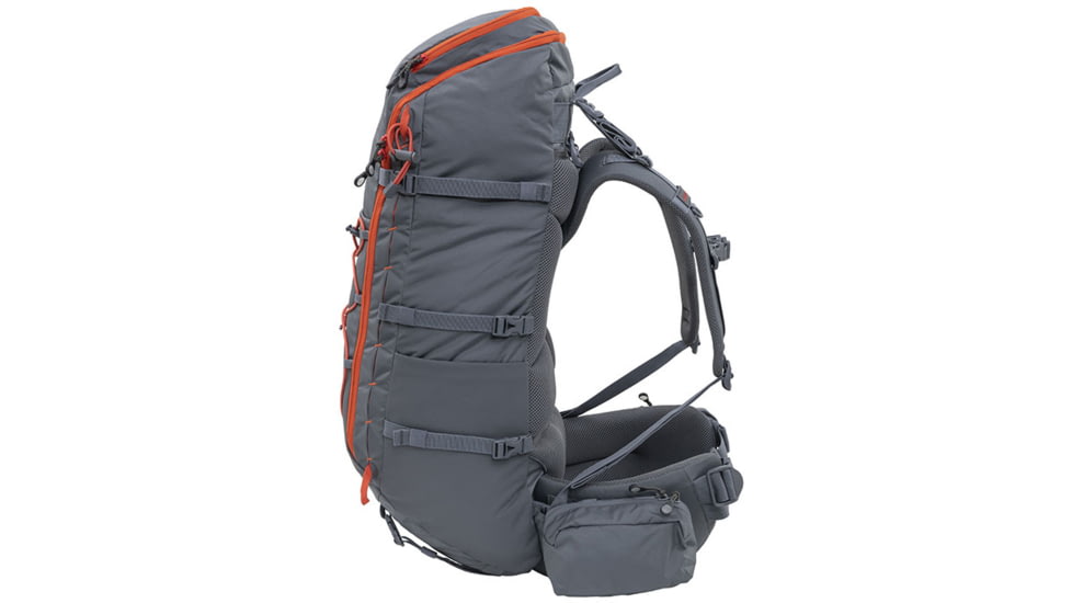 ALPS Mountaineering Canyon 55L Pack, Gray/Chili, 6852049
