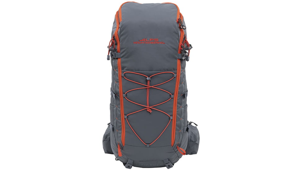 ALPS Mountaineering Canyon 55L Pack, Gray/Chili, 6852049