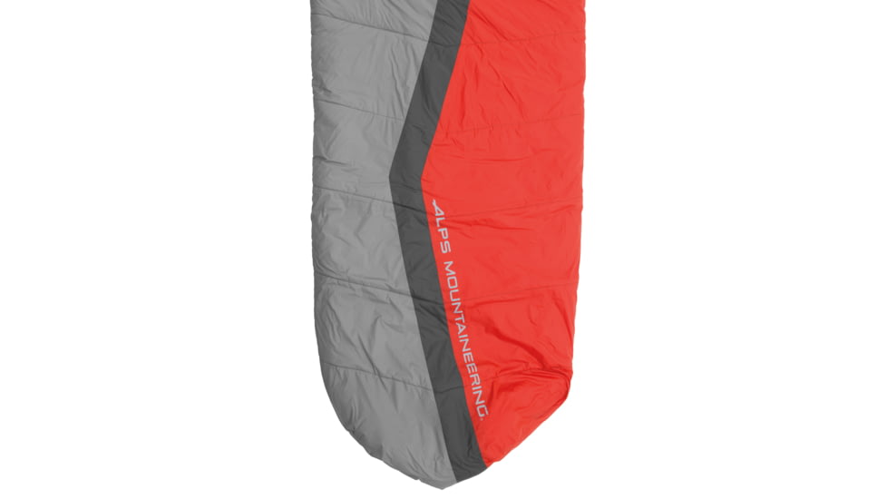 ALPS Mountaineering Cinch 40 Sleeping Bag, Flame Red/Coal, 35in x 82in, 4701442