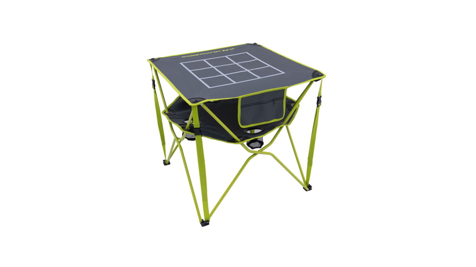ALPS Mountaineering Eclipse Table Tic-Tac-Toe, Charcoal/Citrus, One Size, 8369857