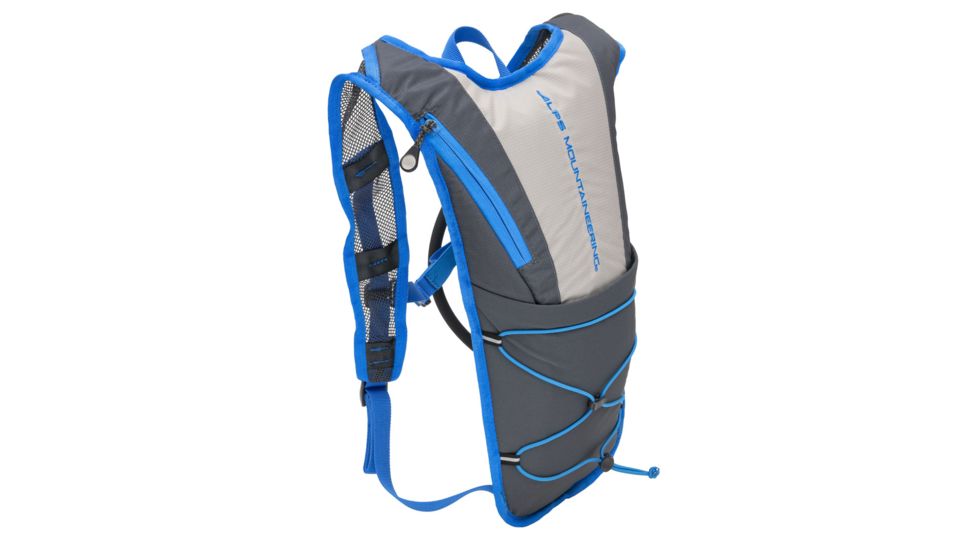 ALPS Mountaineering Hydro Trail 3L Daypack, Gray/Blue, 6010033