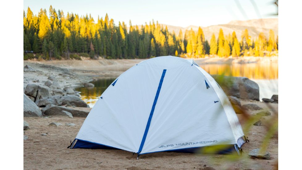 ALPS Mountaineering Lynx 2 Tent, Glacier Gray/Blue Depths, 5224650