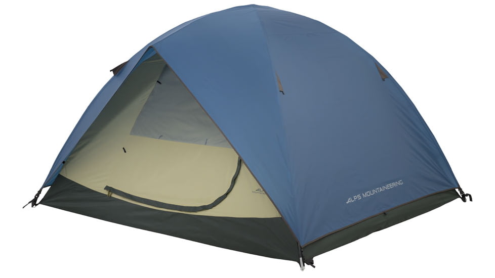 ALPS Mountaineering Meramac 4-Person Outfitter Tent, Blue/Tan, 5422816R