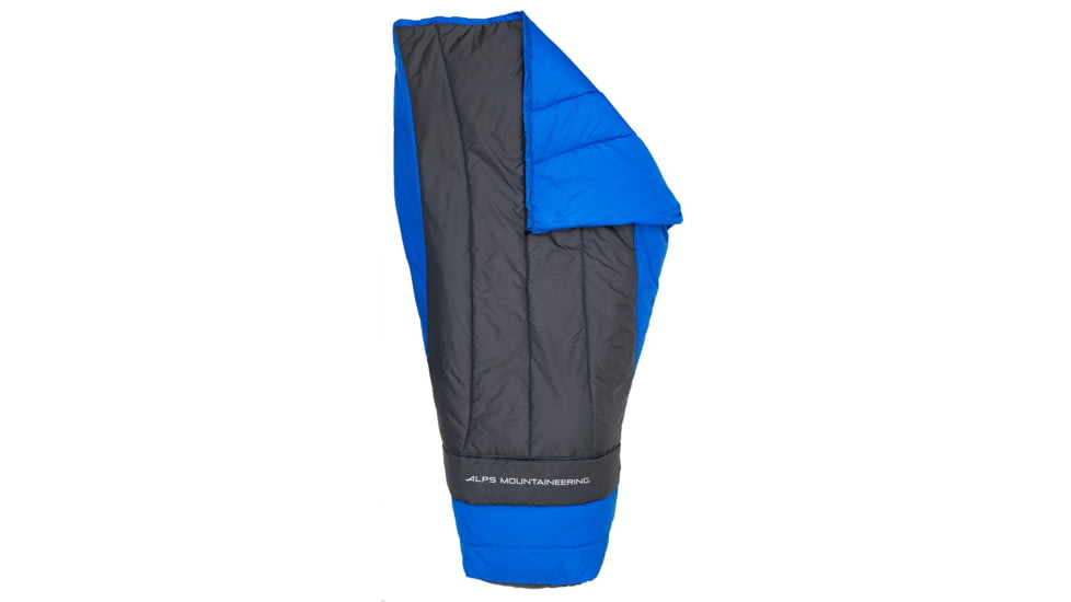 ALPS Mountaineering Radiance Lightweight Quilt, Blue/Charcoal, 4990402