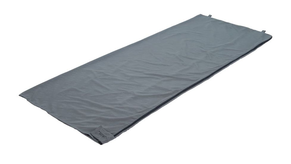 ALPS Mountaineering Rectangle Sleeping Bag Liner, Grey, Polycotton, 4900027