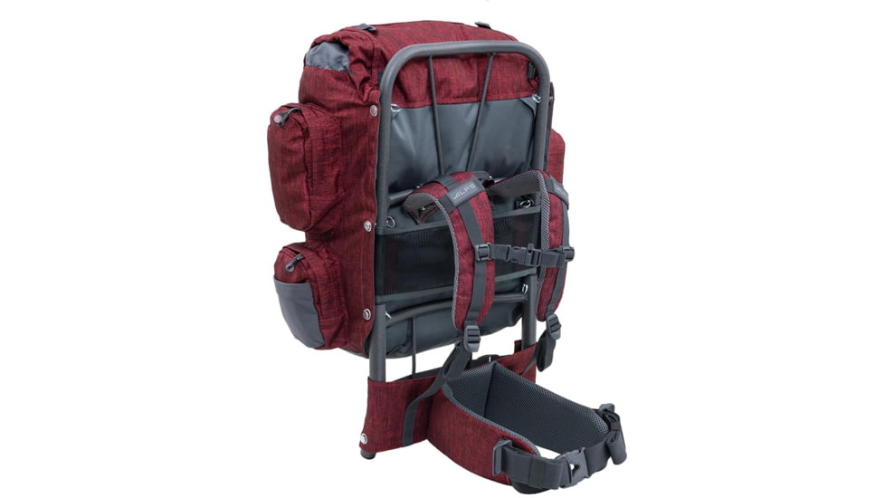 ALPS Mountaineering Red Rock Backpack, 34 Liters, Heather Red/Gray, 3300044