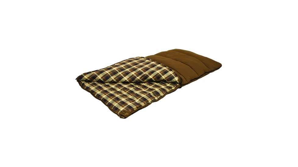 ALPS Mountaineering Silverthorne 5 Degree Sleeping Bag, Brown, 4251815