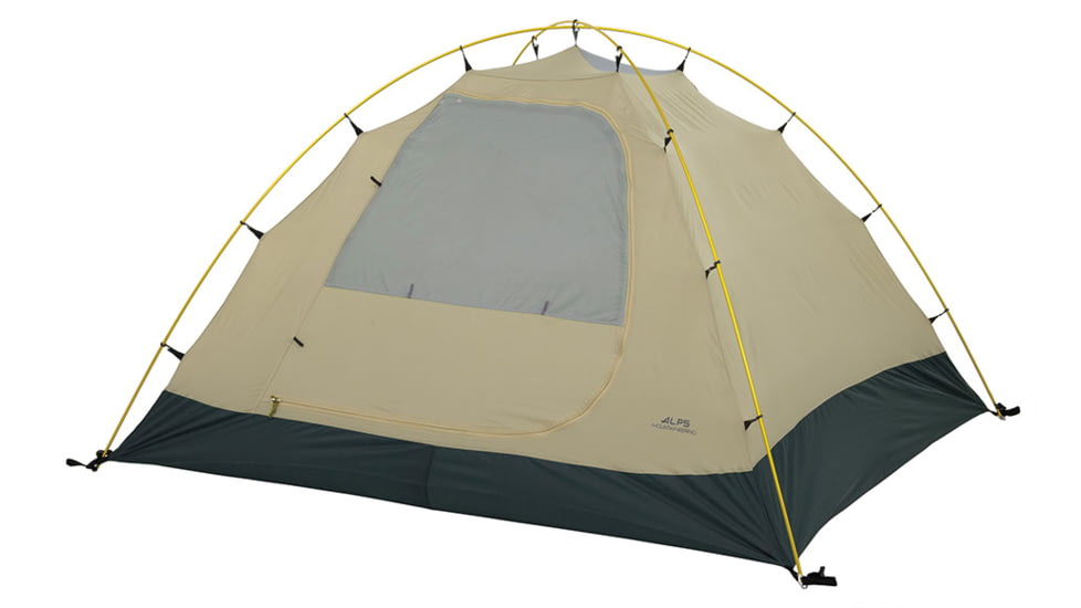 ALPS Mountaineering Taurus 3-Person Outfitter Tent, Tan/Green, 5322915