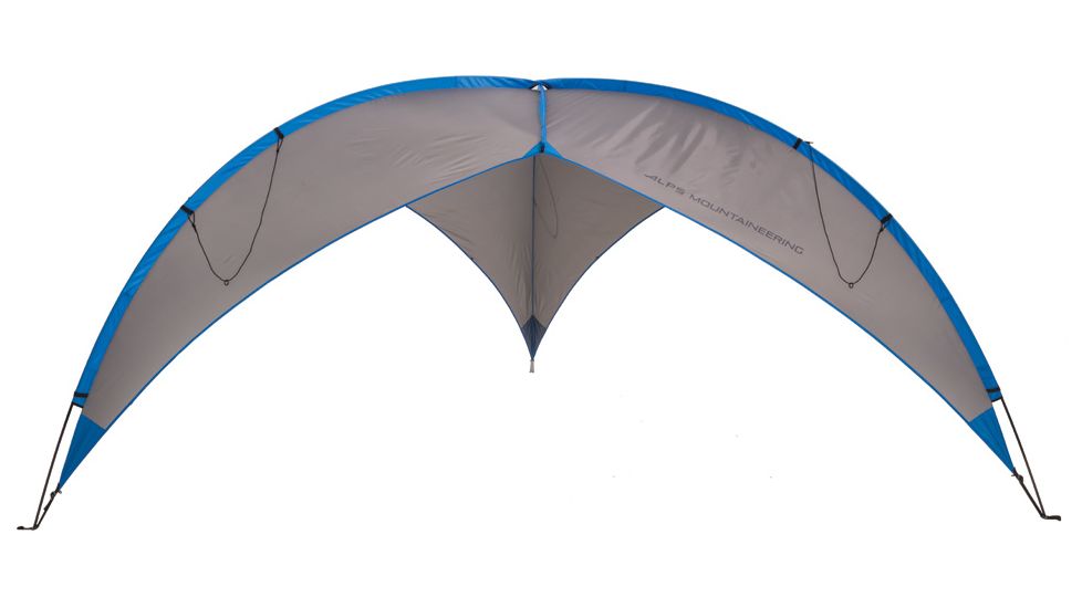 ALPS Mountaineering Tri-Awning Elite Shade Shelters, Gray, 5932018