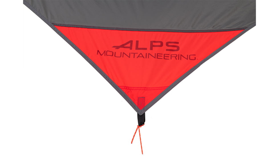 ALPS Mountaineering Ultra-Light Tarp Shelter, Charcoal/Red, 5970018