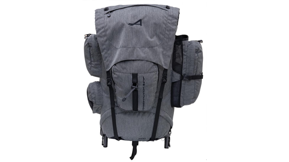 ALPS Mountaineering Zion Backpack, 64 Liters, Heather Gray/Gray, 3502273