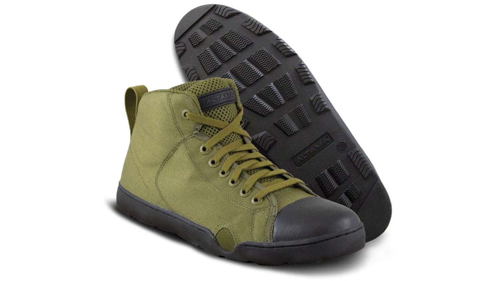 Altama Maritime Assault Mid Tactical Boot - Mens, Regular, Olive Drab,6, 333006-R-060