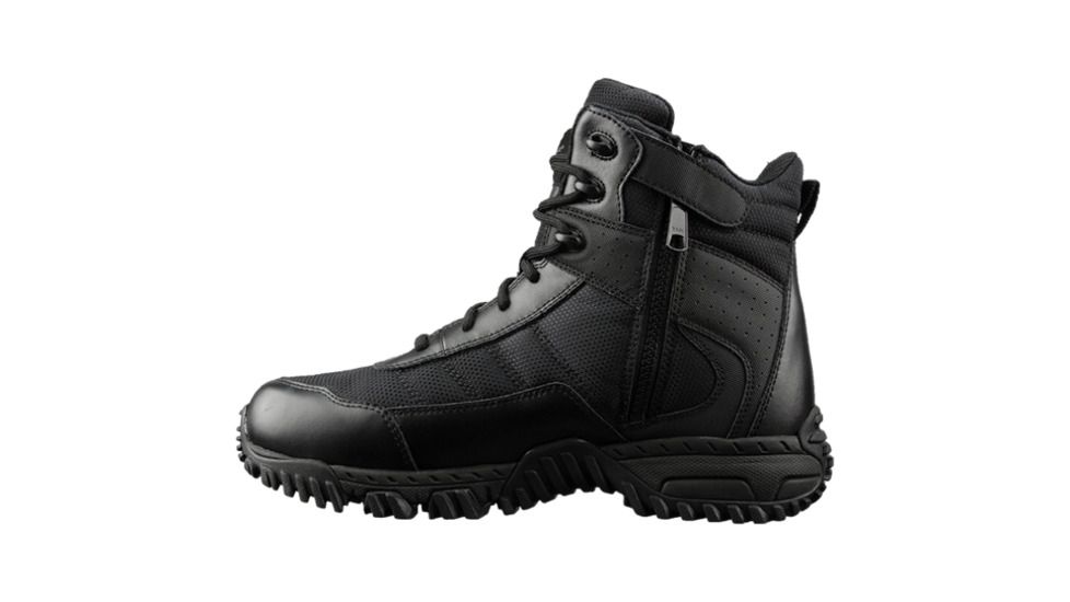 Altama Vengeance SR 6 in Height Side-Zip Boots, Black, W7.5 305401-W-075