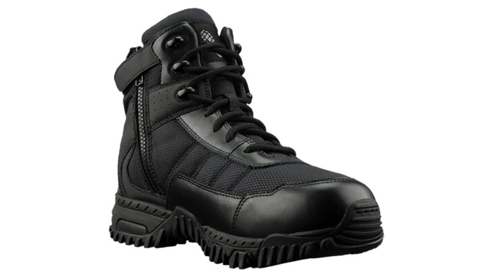 Altama Vengeance SR 6 in Height Side-Zip Boots, Black, W7.5 305401-W-075