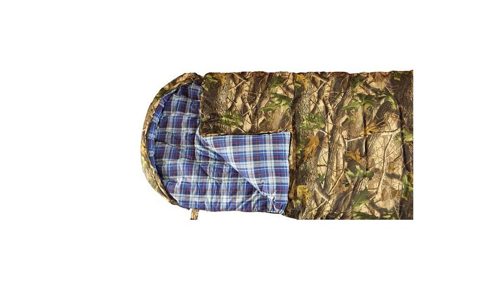 Altan Hunter Ice Xtreme Sleeping Bag, -20 Degrees Celsius, 210T, Camo, 34 x 90 in, SB-ZO-107